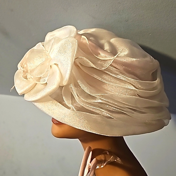 Something Special\'s Couture Designer Set, Hat & Purse, Lt. Pink Chiffon Custom